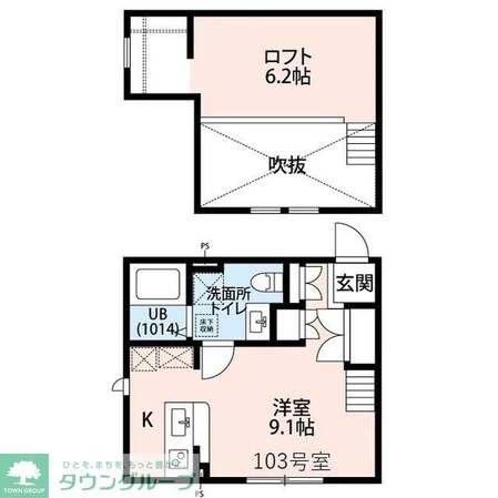 プリマ ラウレアIIIの物件間取画像